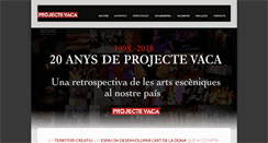 Desktop Screenshot of projectevaca.com